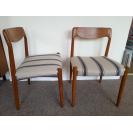 Pair of Danish Teak Dining Chairs